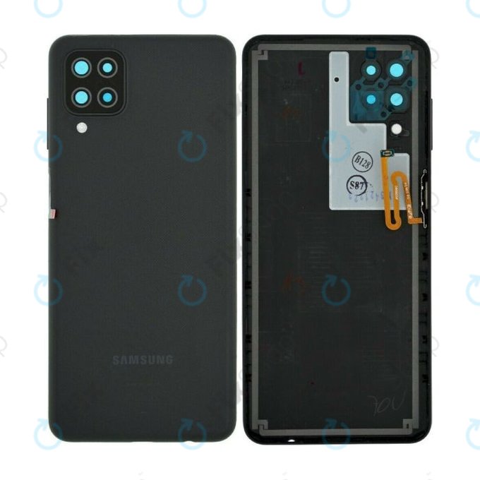 Καπάκι Μπαταρίας για Samsung A12 | A125F | GH82-24487A | Μαύρο | Black | Service Pack