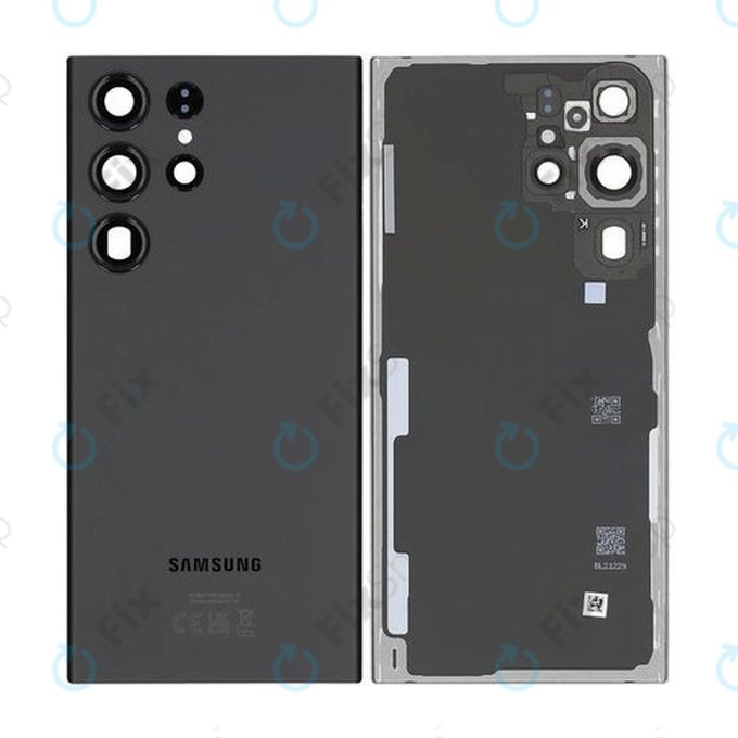 Καπάκι Μπαταρίας για Samsung S23 Ultra | S918B | GH82-30400A | Phantom Black | Service Pack
