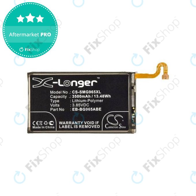 Μπαταρία για Samsung S9 Plus G965F, EB-BG965ABE, 3500mAh, HQ