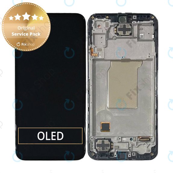 Συγκρότημα οθόνης για Samsung M35, M356B, Black, Service Pack