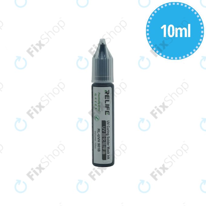 UV Curable Solder Mask Relife RL-901B - 10ml | Μαύρο | Black