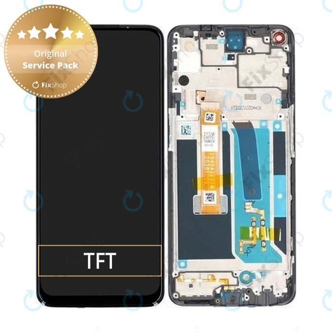 Συγκρότημα οθόνης για OnePlus Nord N10 5G, Midnight Ice, Service Pack