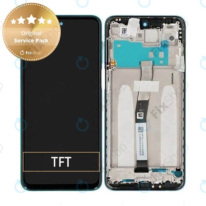 LCD Display Assembly για Xiaomi Redmi Note 9 Pro | Tropical Green | Service Pack