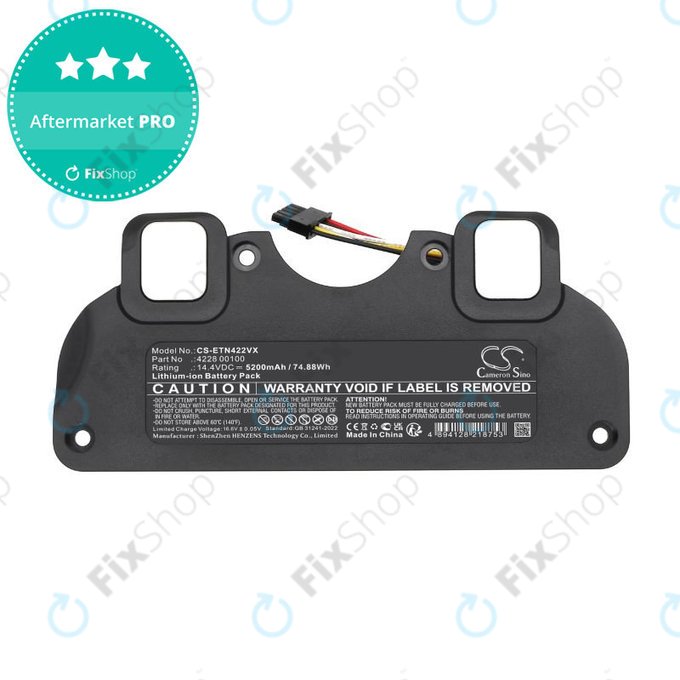 Μπαταρία για ETA 4228 Navaggio Profi, 5200mAh, Li-Ion, 14.4V, 4228 00100, HQ