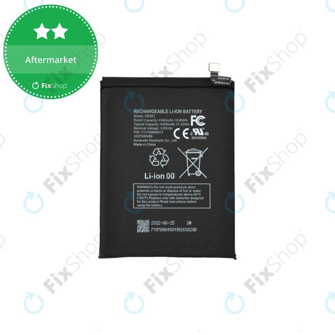 Μπαταρία για T-Mobile T-Phone 5G REVVL 6, RE001, 4380mAh, Service Pack