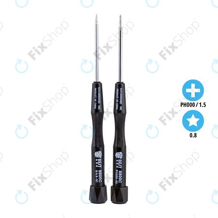 Κατσαβίδια - Pentalobe PL1 (0.8mm) + Phillips PH000 (1.5mm) για Best 8800C