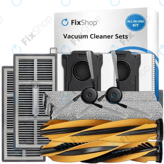 Σετ ανταλλακτικών για Mova Z60 Ultra Roller (1 ζεύγος κύριων βουρτσών, 2x Φίλτρο, 2x Πλαϊνή Βούρτσα, 2x Πανί Σφουγγαρίστρας, 2x Σακούλα σκόνης)
