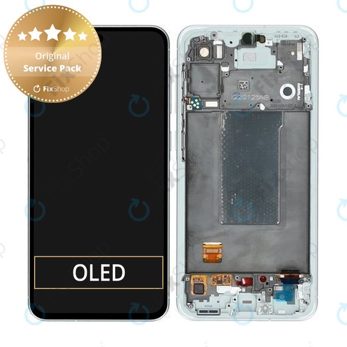 LCD Display Assembly για Samsung A56 A566E | GH82-36829B | Awesome Lightgray | Genuine Service Pack