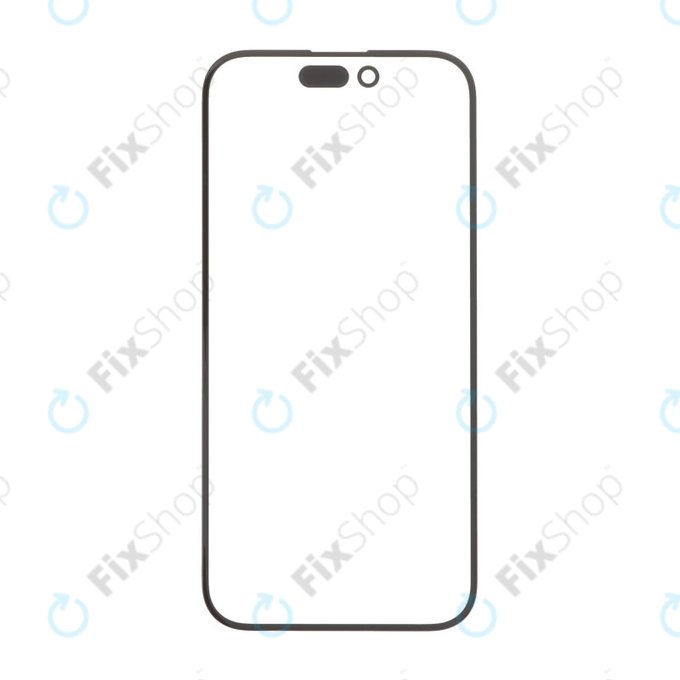 Front Glass με OCA Adhesive για iPhone 15 Pro