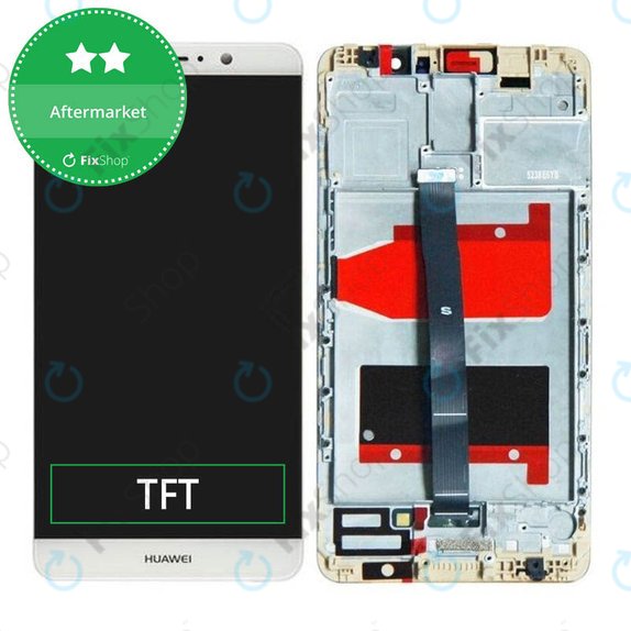 Συγκρότημα οθόνης για Huawei Mate 9, Λευκό, White, Aftermarket