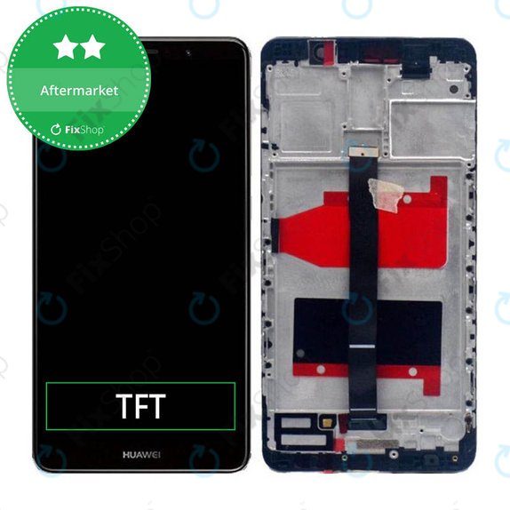 Συγκρότημα οθόνης για Huawei Mate 9, Μαύρο, Black, Aftermarket