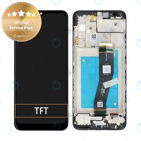 OLED/LCD Display Assembly για Samsung A02s | A026F | Μαύρο, Black | Service Pack