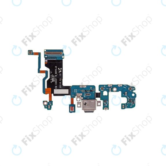 Επαφές Φόρτισης + Μικρόφωνο + Καλώδιο Flex για Samsung S9 Plus G965F | GH97-21682A | Genuine Service Pack