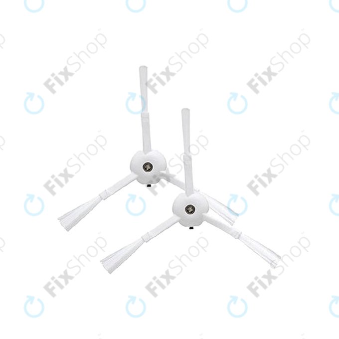 Πλαϊνή Βούρτσα (2τμχ) για Xiaomi Mi Robot Vacuum Mop-series | Roborock-series | Xiaowa-series | White