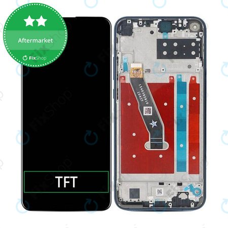 OLED/LCD Display Assembly για Huawei P40 Lite E | Aurora Blue | Aftermarket