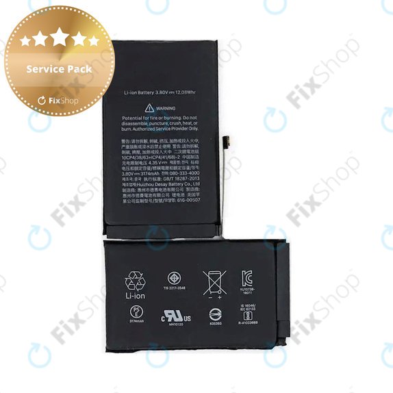 Μπαταρία για iPhone XS Max, 3174mAh, Service Pack