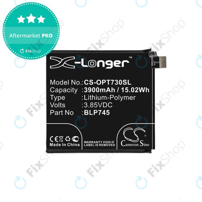 Battery για OnePlus 7T Pro | BLP745 | 3900mAh | HQ