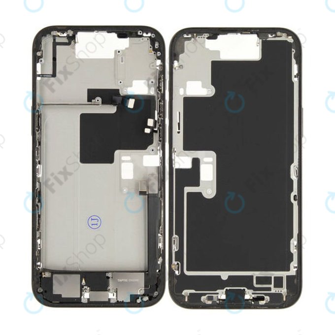 Μεσαίο Πλαίσιο + Κουμπιά Ενεργοποίησης + Έντασης για iPhone 16 Pro Max | Black Titanium