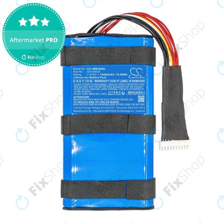 Μπαταρία για JBL Boombox 3, 10400mAh, Li-Ion, 7.4V, IDA109GA, HQ