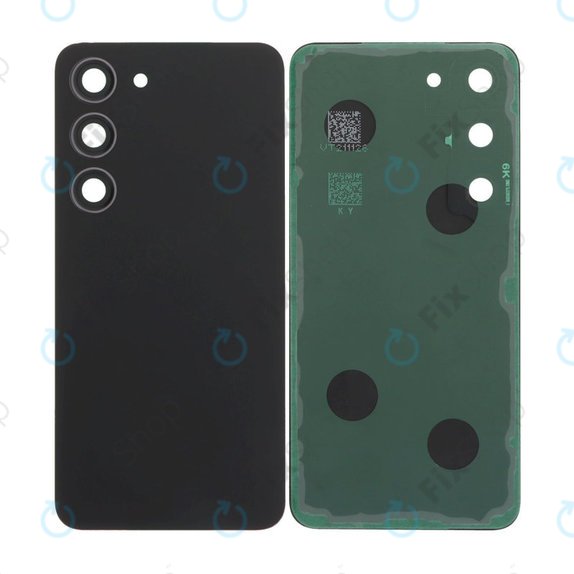 Καπάκι Μπαταρίας Πλήρες για Samsung S23 S911B | Phantom Black