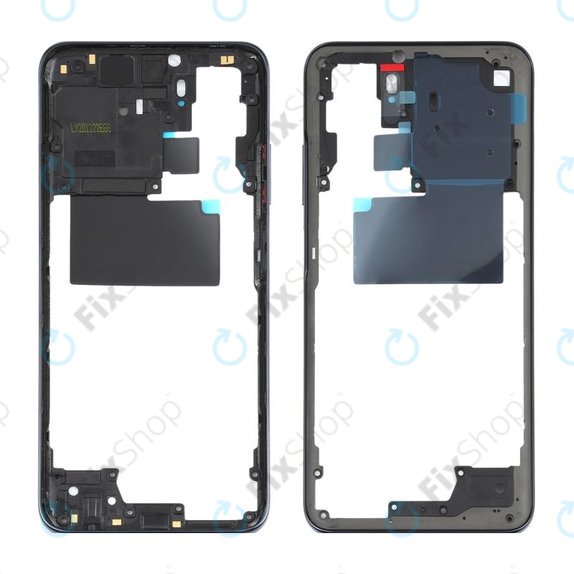 Μεσαίο Πλαίσιο για Xiaomi Redmi Note 10, Onyx Grey
