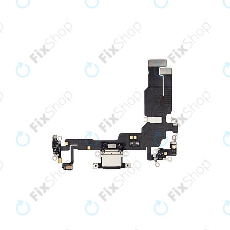 Επαφές Φόρτισης + Καλώδιο Flex για iPhone 15 | Μαύρο | Black