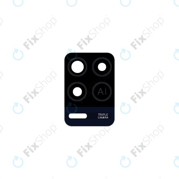 Γυαλί Φακού Πίσω Κάμερας για Oppo A54 CPH2239 | Crystal Black