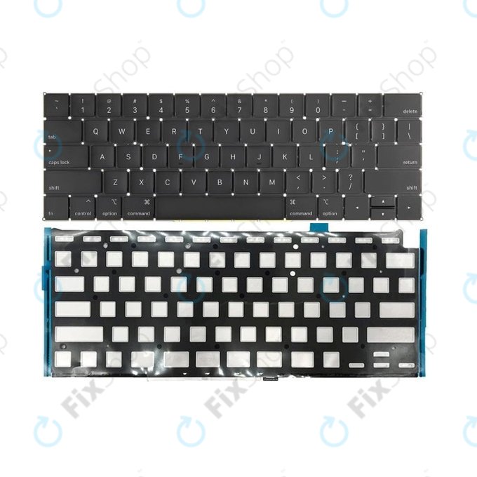 Πληκτρολόγιο + Backlight US για MacBook Pro 13" A1989 (2018 - 2019) | 15" A1990 (2018)