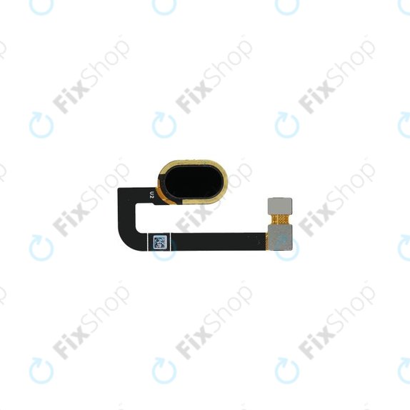 Κουμπί Αρχικής Οθόνης + Καλώδιο Flex για Motorola Moto G5S Plus XT1805 | Μαύρο | Black