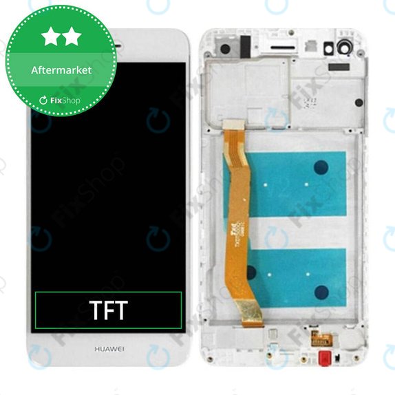 Συγκρότημα οθόνης για Huawei P9 Lite Mini, Y6 Pro (2017), Λευκό, White, Aftermarket