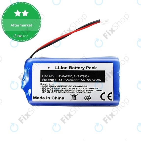 Μπαταρία για Shark Clean RV2600WA, RV2600WD, RV2600WS, RVBAT850, 14.8V, 3400mAh