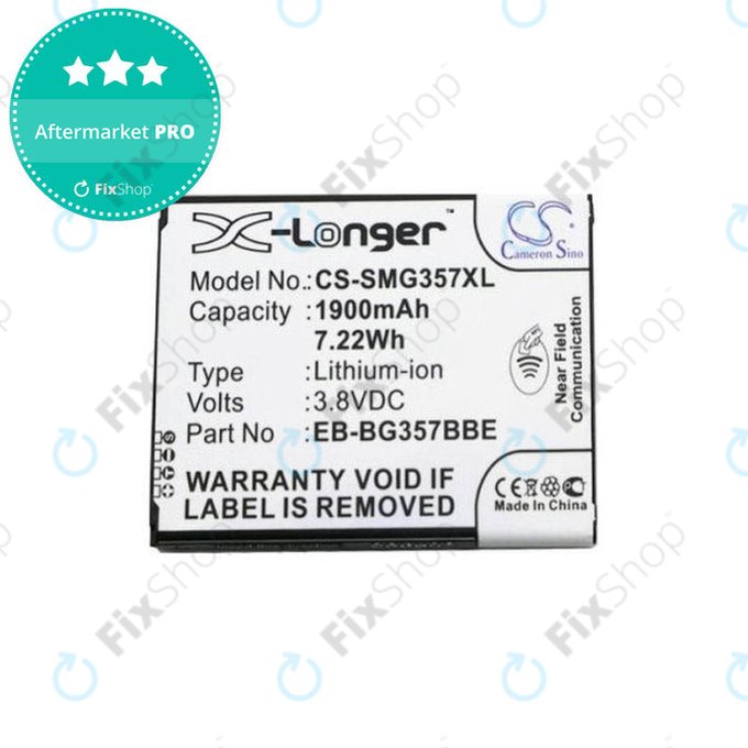 Battery για Samsung Ace 4 G357FZ | EB-BG357BBE | 1900mAh | HQ