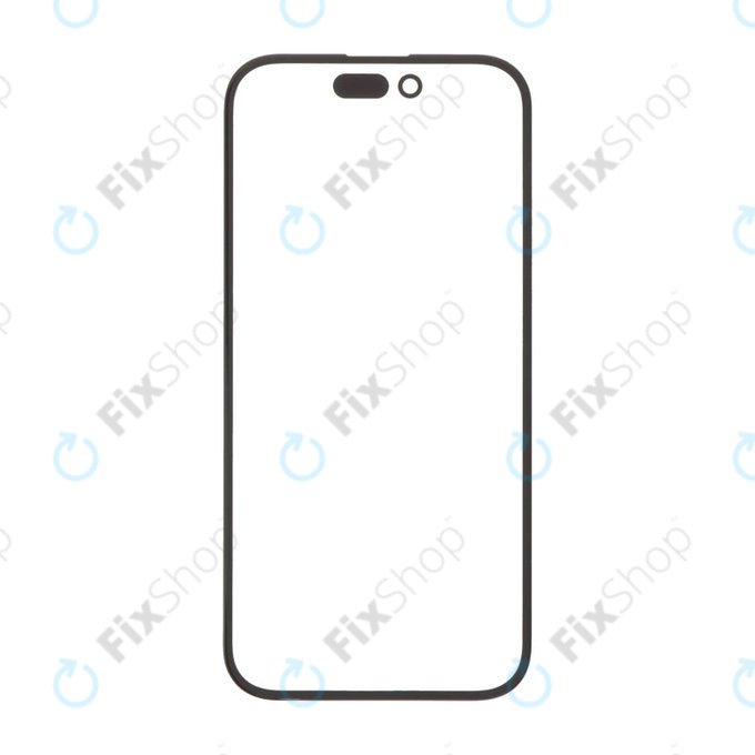 Front Glass με OCA Adhesive για iPhone 16