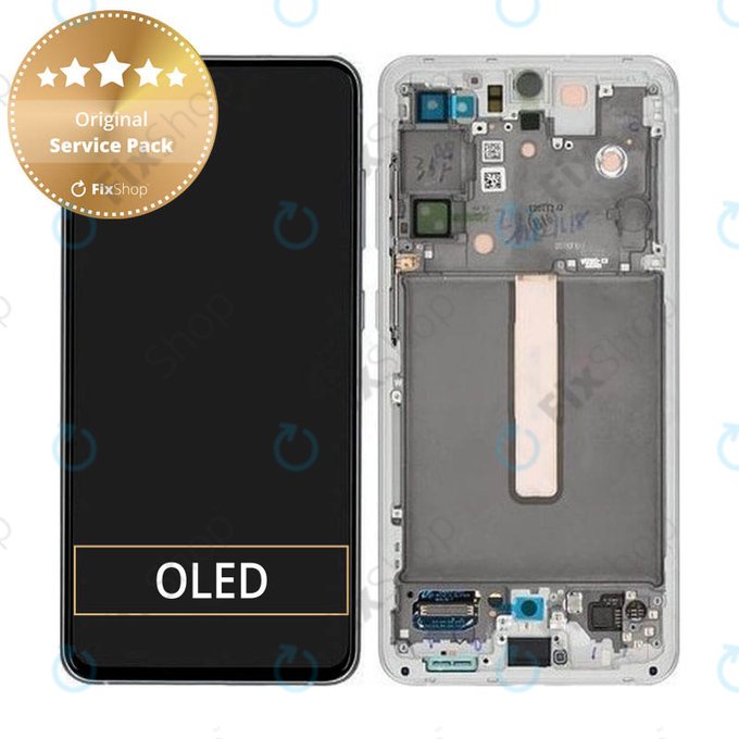 LCD Display Assembly για Samsung S21 FE | G990B | GH82-26414B | GH82-26420B | GH82-26590B | White | Service Pack