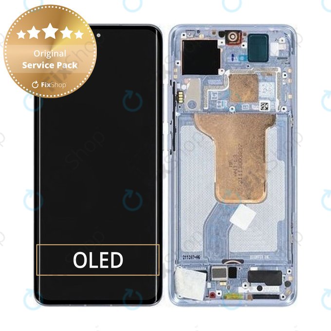 Συγκρότημα οθόνης για Xiaomi 12, 12X, Μπλε, Blue, Service Pack