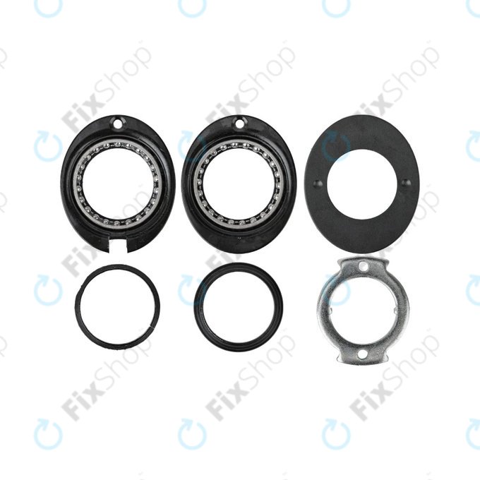 Σετ Ρουλεμάν / Σταμάτημα / Κάλυμμα Μπροστινής Ανάρτησης για Xiaomi Mi Electric Scooter 1S | 2 M365, Essential | Pro | Pro 2 | Μαύρο