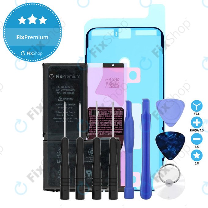 Μπαταρία για iPhone X, Multipack, 2716mAh, FixPremium