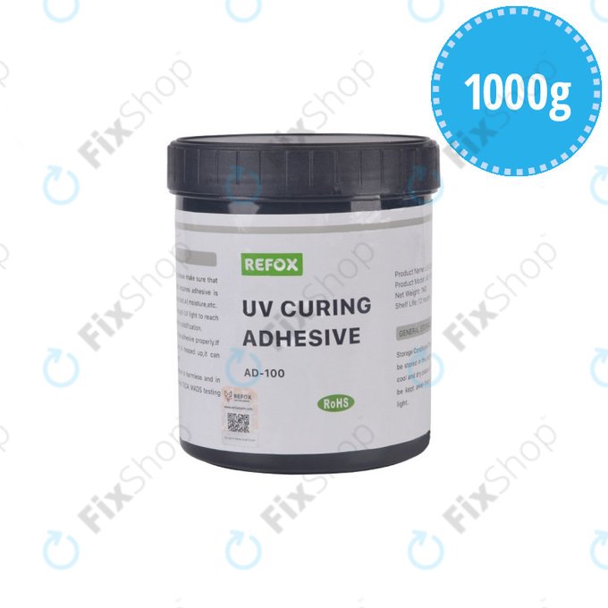 UV Curing Waterproof Adhesive Refox AD-100 - 1kg