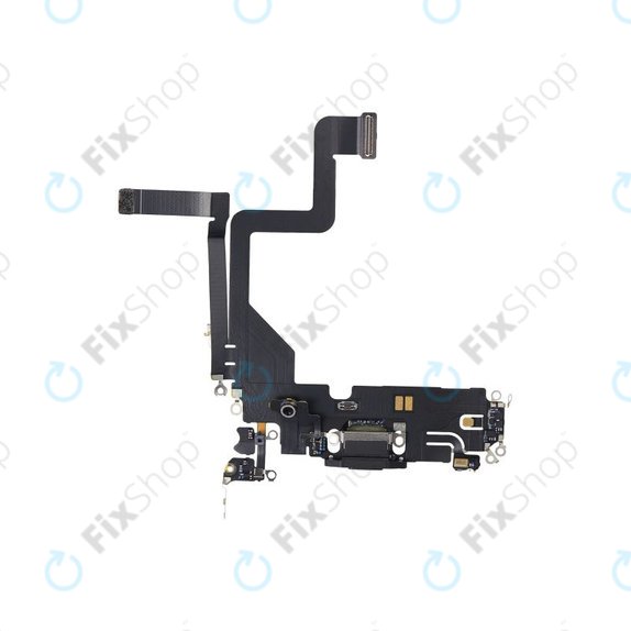 Επαφές Φόρτισης + Καλώδιο Flex για iPhone 14 Pro | Μαυρομπλέ | Space Black