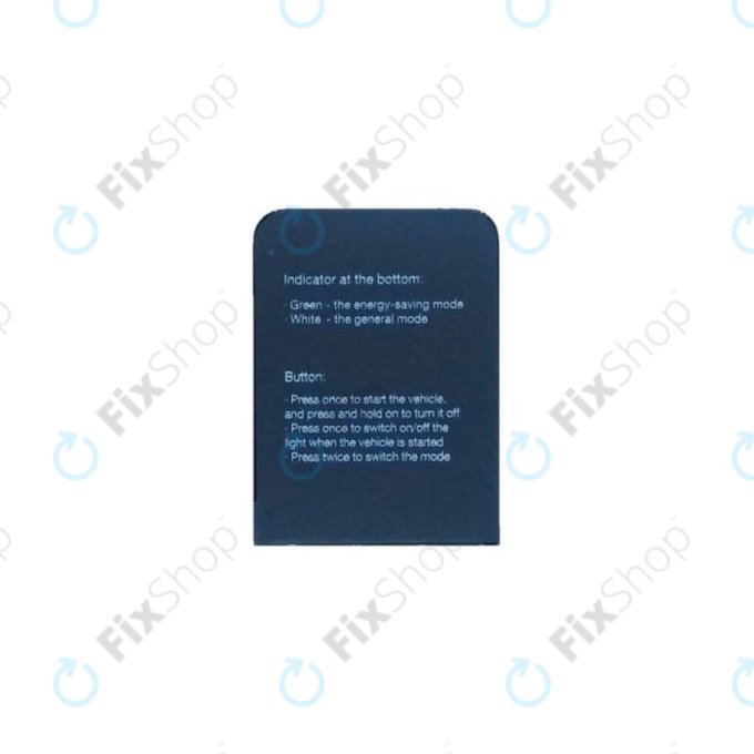 Καλύμματα Μπροστινής Μονάδας Ελέγχου για Xiaomi Mi Electric Scooter 1S | 2 M365 | Essential | Pro | Pro 2 | C002550004600 | Genuine Service Pack