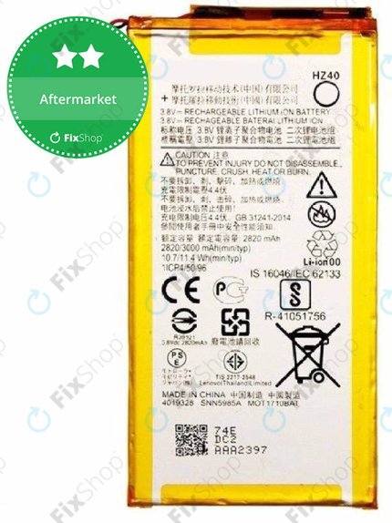 Μπαταρία για Motorola Moto Z2 Play XT1710-09, HZ40, 3000mAh