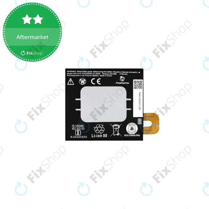 Μπαταρία για Google Pixel 2 G011A, G011A-B, 2700mAh