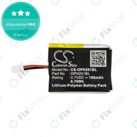 Μπαταρία για Opticon OPN-2000, 190mAh, Li-Pol, 3.7V, OPH201BL, HQ