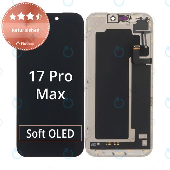 Οθόνη για iPhone 17 Pro Max, Αφής με πλαίσιο, Refurbished