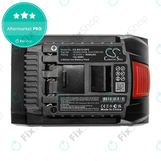 Μπαταρία για Bosch Gbh, Gcv, Gks, Gts 18V, 8000mAh, Li-Ion, 18V, ProCORE18V, HQ