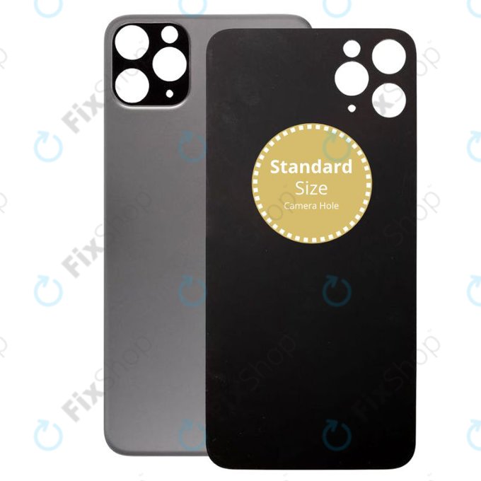 Πίσω Κάλυμμα Γυαλί για iPhone 11 Pro Max | Διαστημικό Γκρι | Space Gray