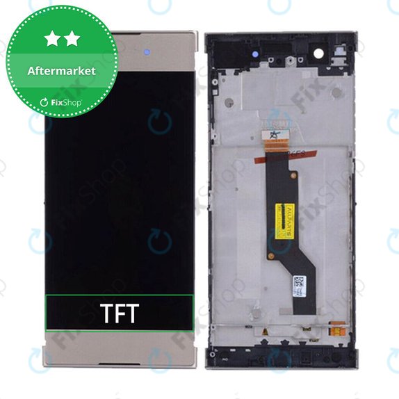 Συγκρότημα οθόνης για Sony Xperia XA1, G3121, Χρυσαφί, Gold, Aftermarket