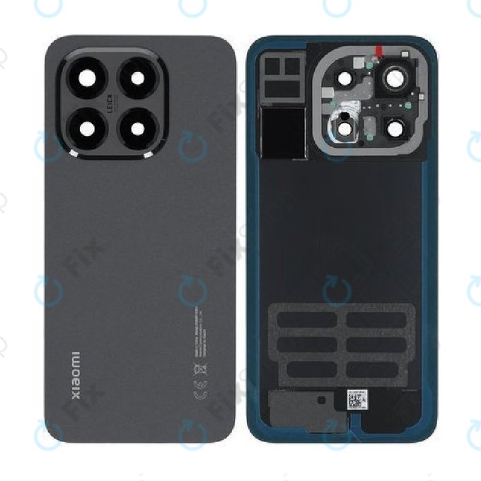 Κάλυμμα μπαταρίας για Xiaomi 15T 5G, Black, 5600090O12A00, Genuine Service Pack