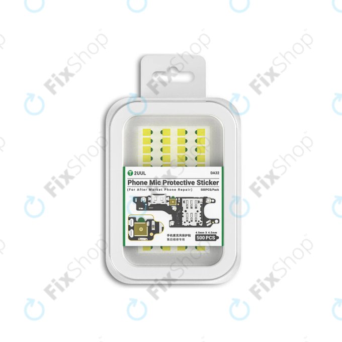 Προστατευτικά αυτοκόλλητα μικροφώνου τηλεφώνου, 2UUL DA32, 500τμχ/πακέτο