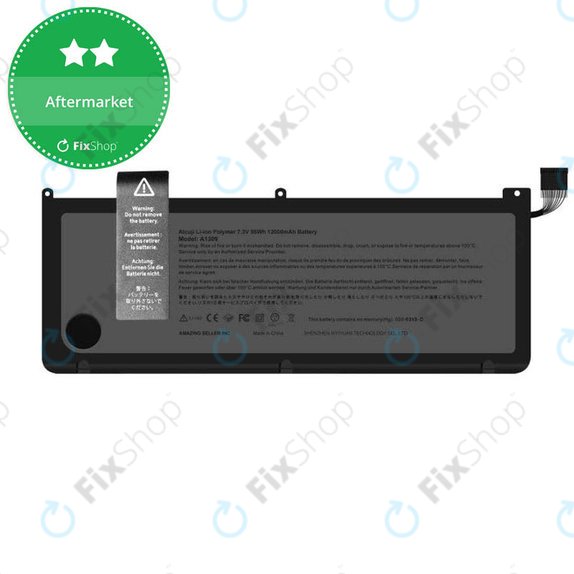 Μπαταρία για MacBook Pro 17", Αρχές 2009 – Μέσα 2010, A1297, A1309, 12840mAh, FixPremium